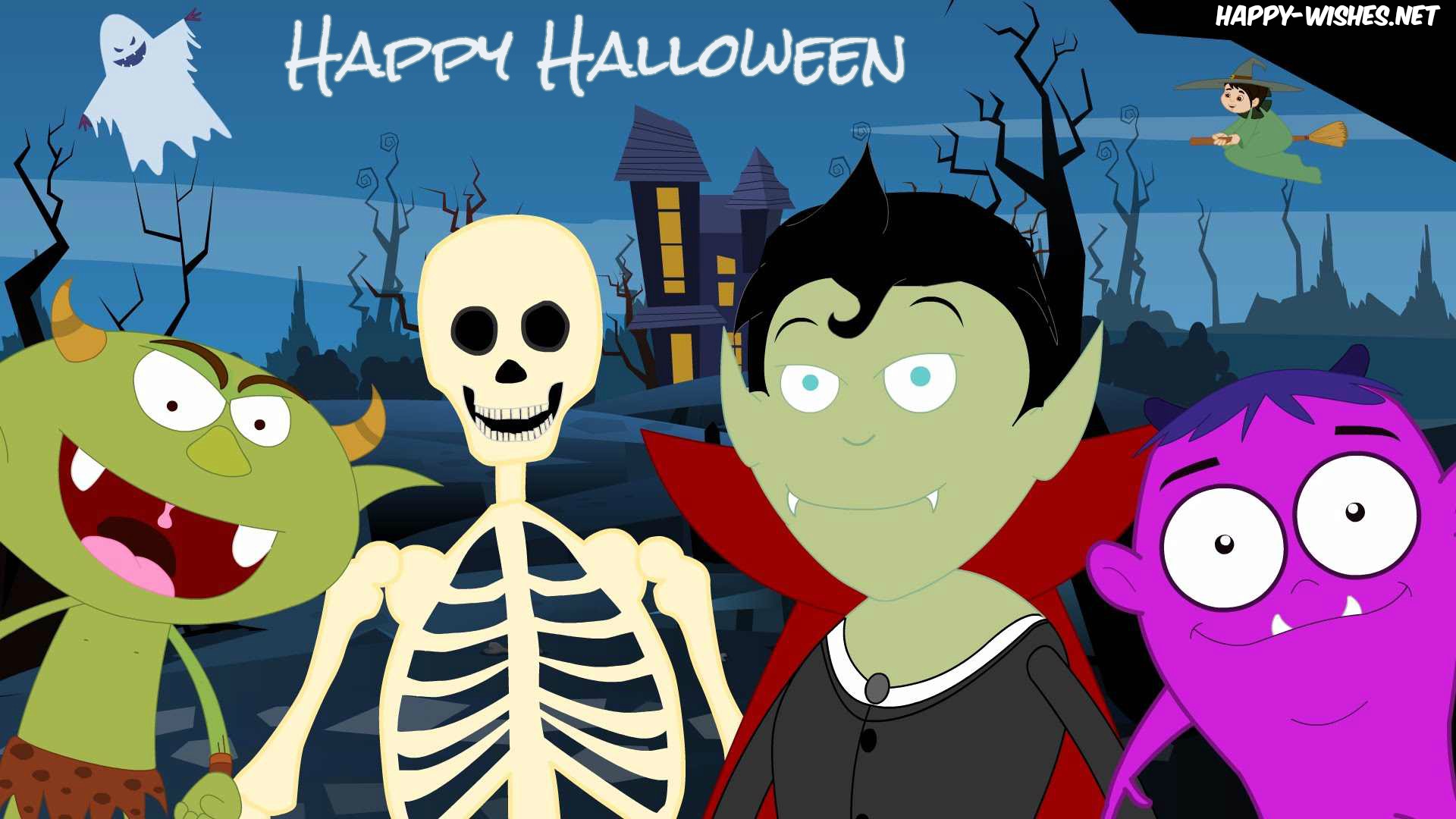 Happy Halloween Cartoon Images