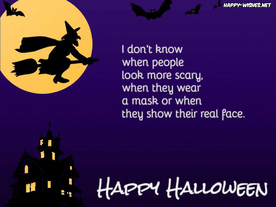 Sarcastic Halloween Messages