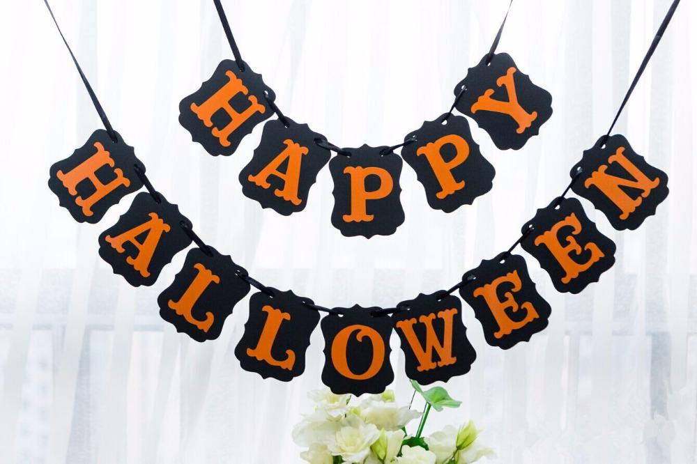 Landscape banner images on Halloween