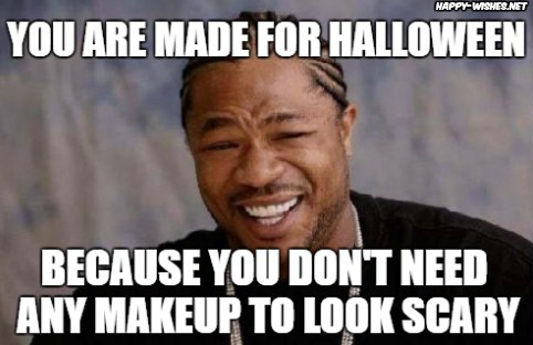 Making fun of Halloween memes