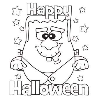 Halloween coloring pages of Ghosts
