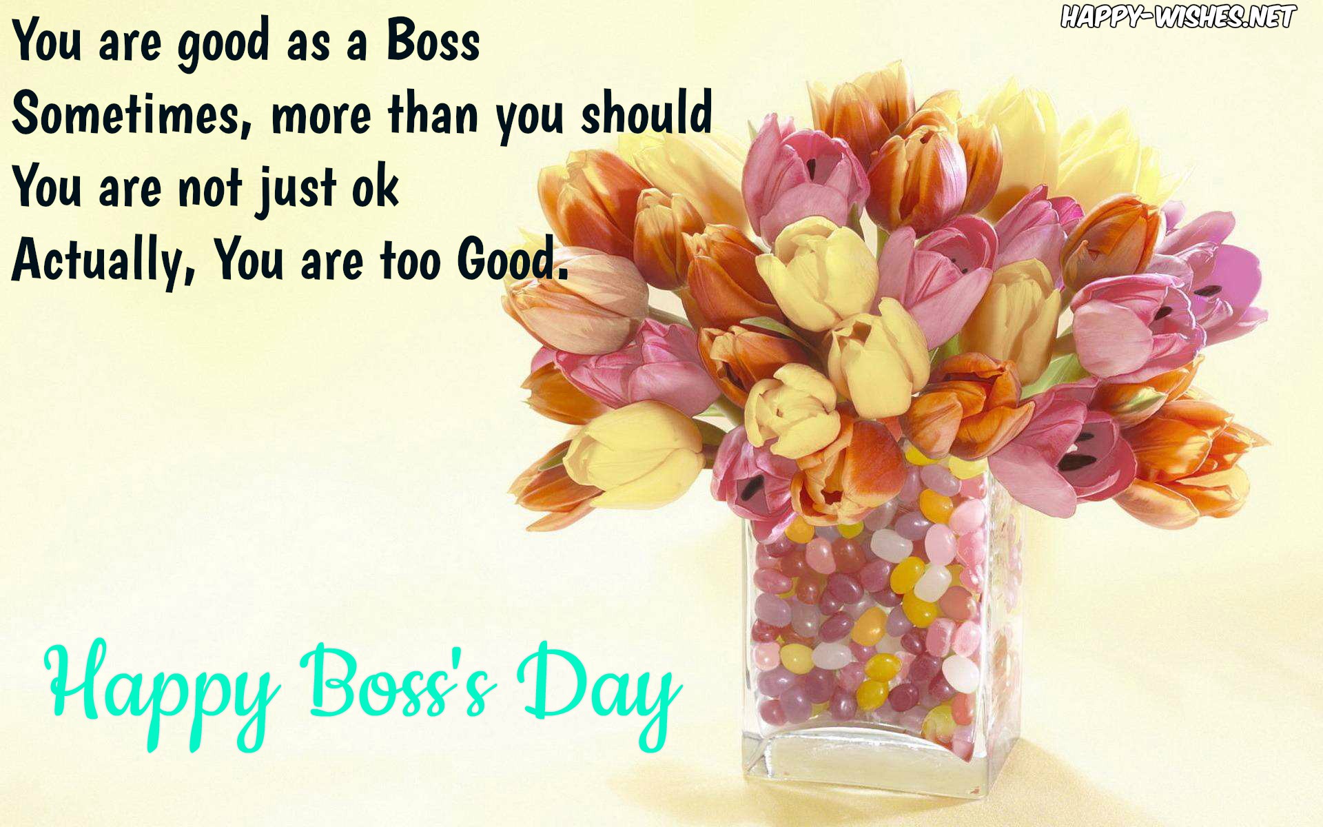 Happy Boss's Day Quotes Wishes [Images & Memes]