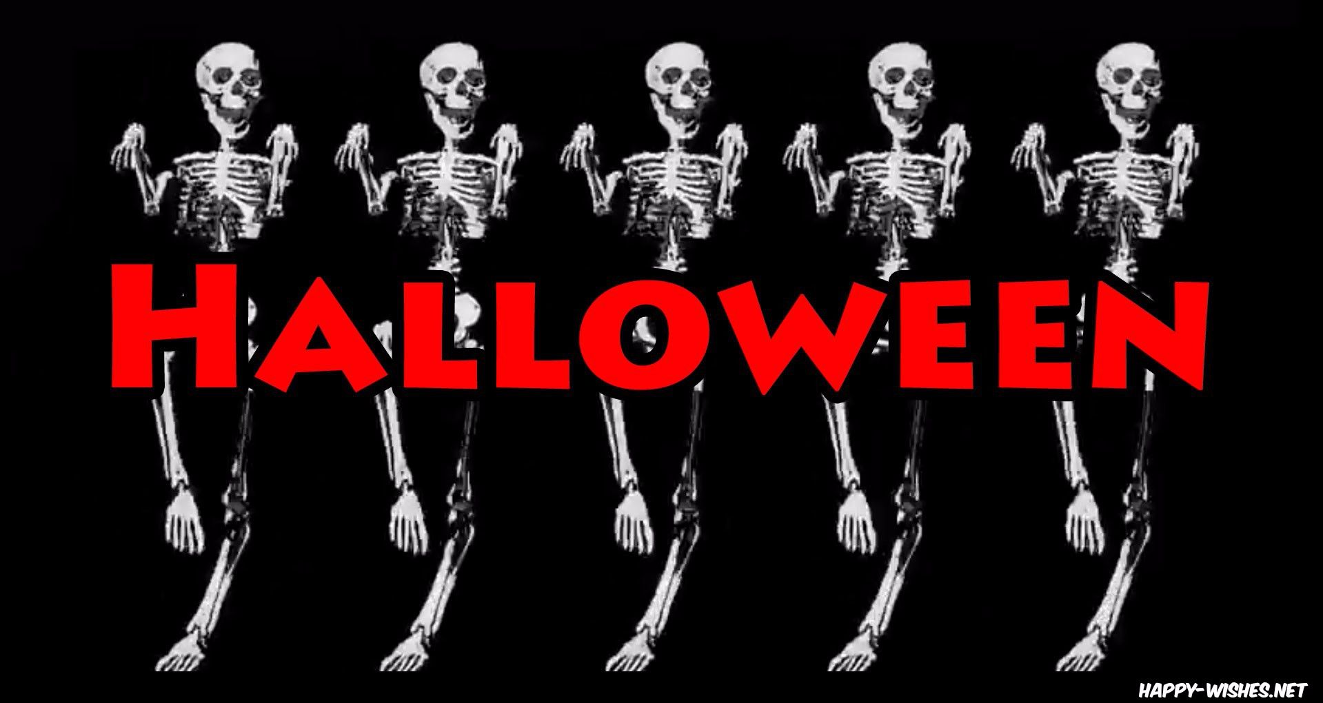Happy Halloween Skeleton Images - Funny & Scary