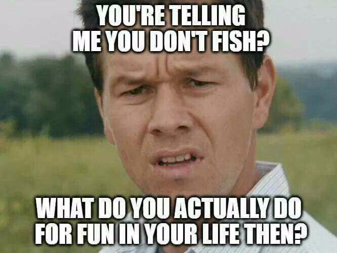 Fishing haters meme