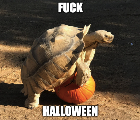 fuk the halloween dirty meme