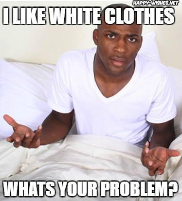 Confiused black guy thinking meme