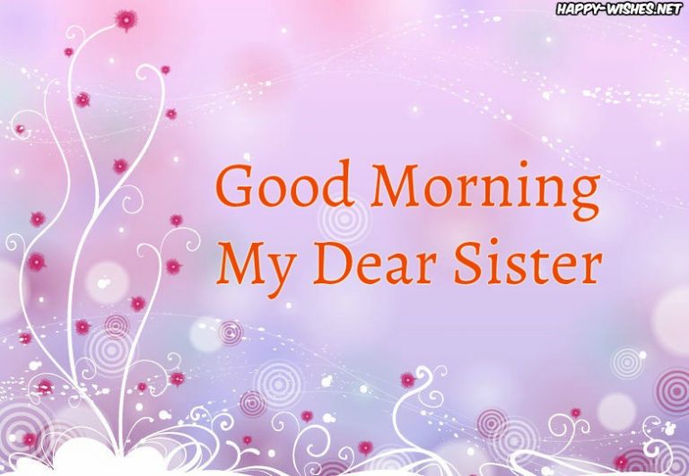 Sister morning