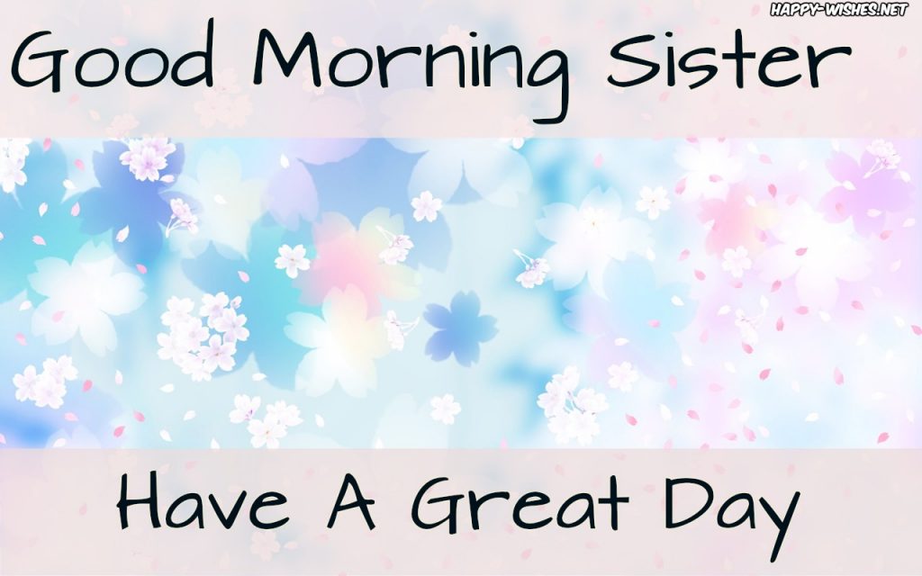 Good Morning Sister lovely BackGround Images