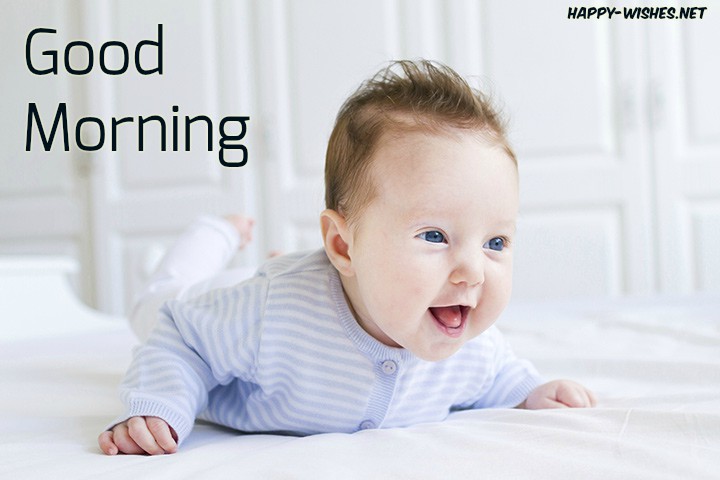 Good morning Laughing Baby Images