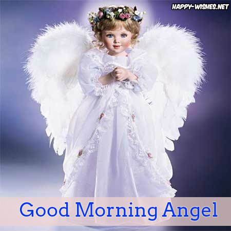 Baby Girl Angel Good Morning images