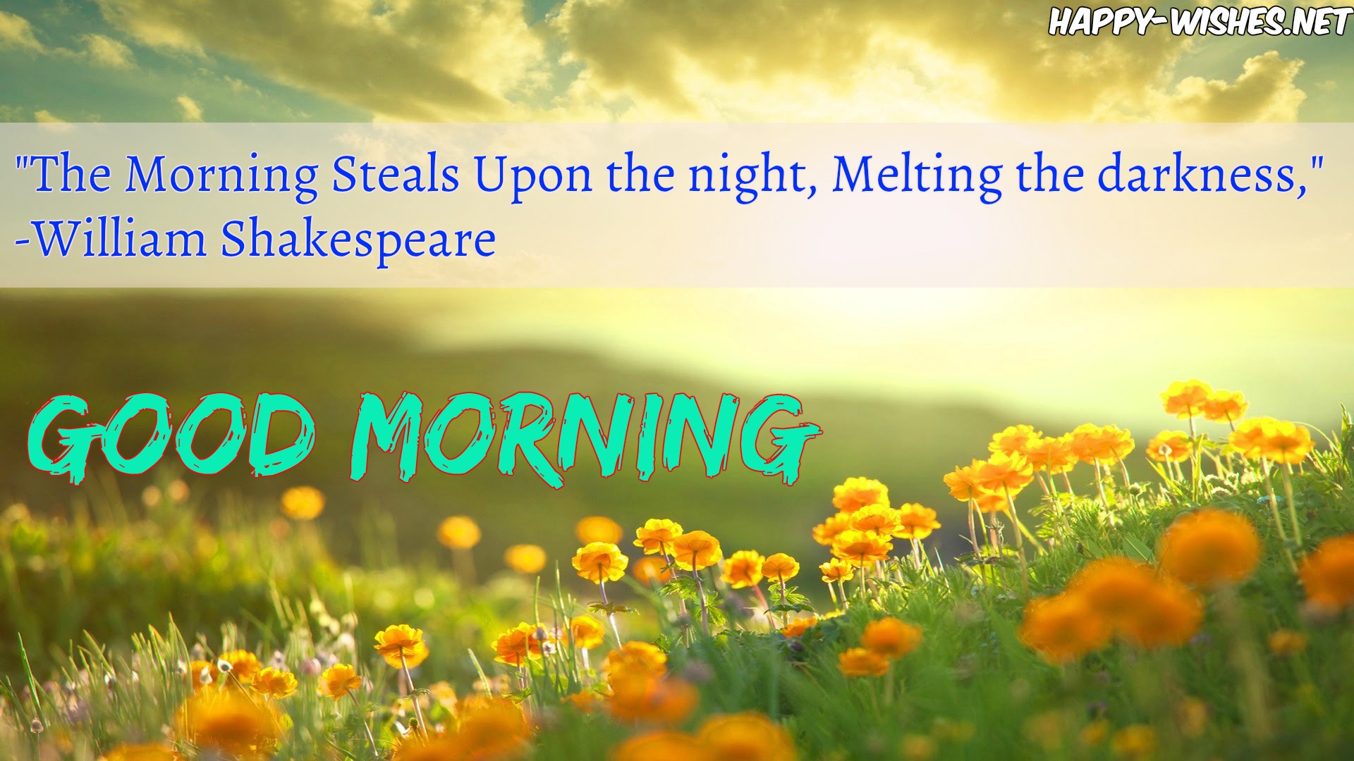 12 Best Shakespeare Good Morning Quotes