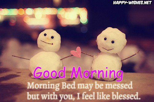 Flirty text on Good Morning images
