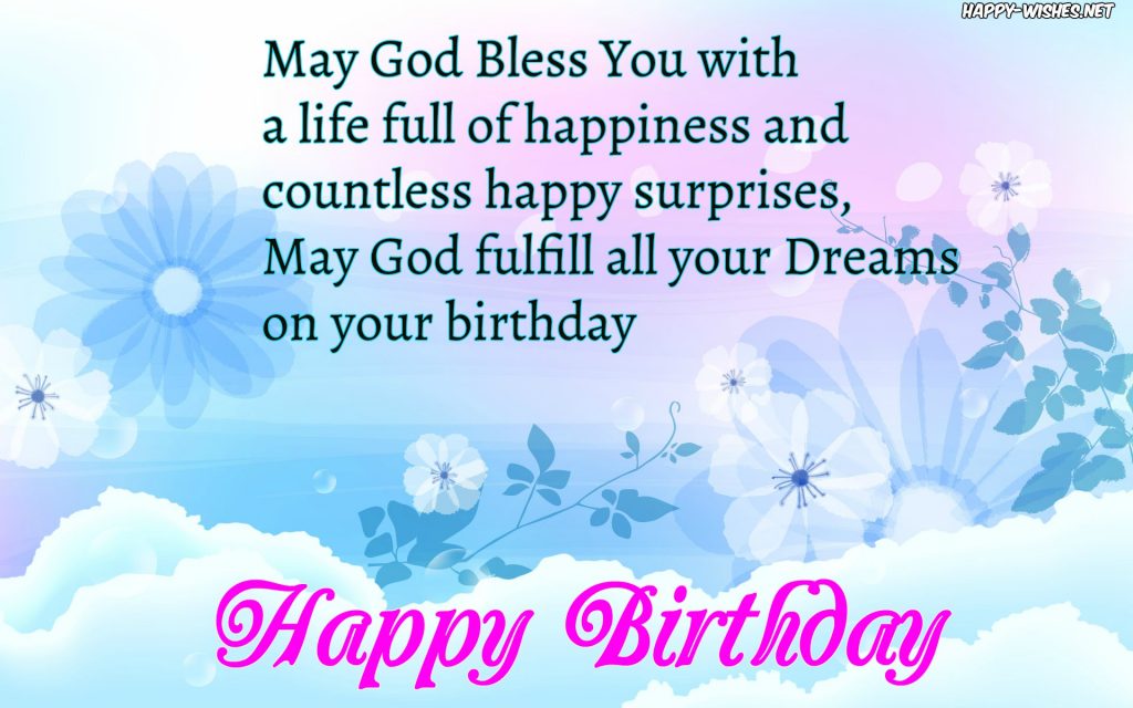 Happy Birthday Christian wishes