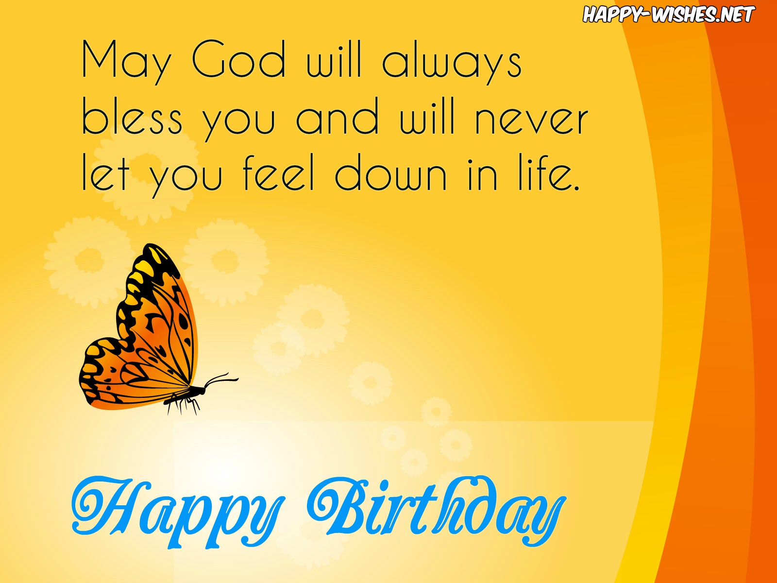 Happy Birthday wishes with butterfly images