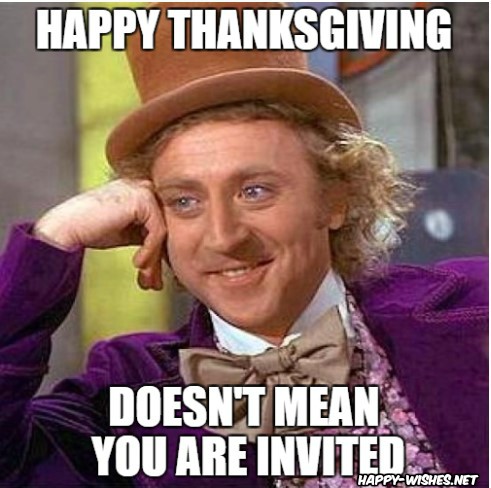 Happy Thanksgiving Memes Funny