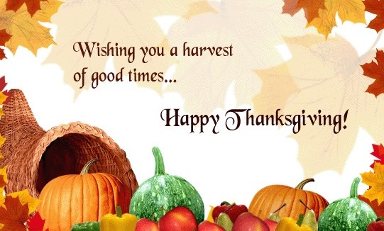 Thanksgiving wishes for everyone