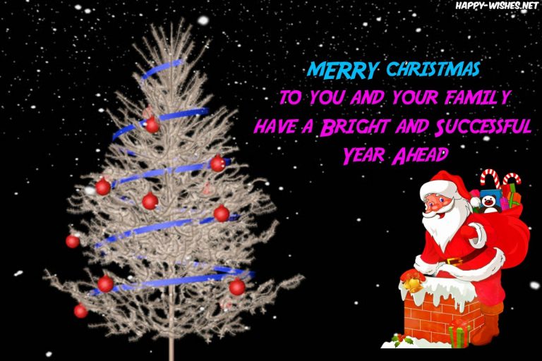 Merry Christmas to You and Your Family Wishes