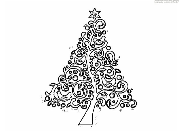 Best Christmas Tree coloring Pages for christmas
