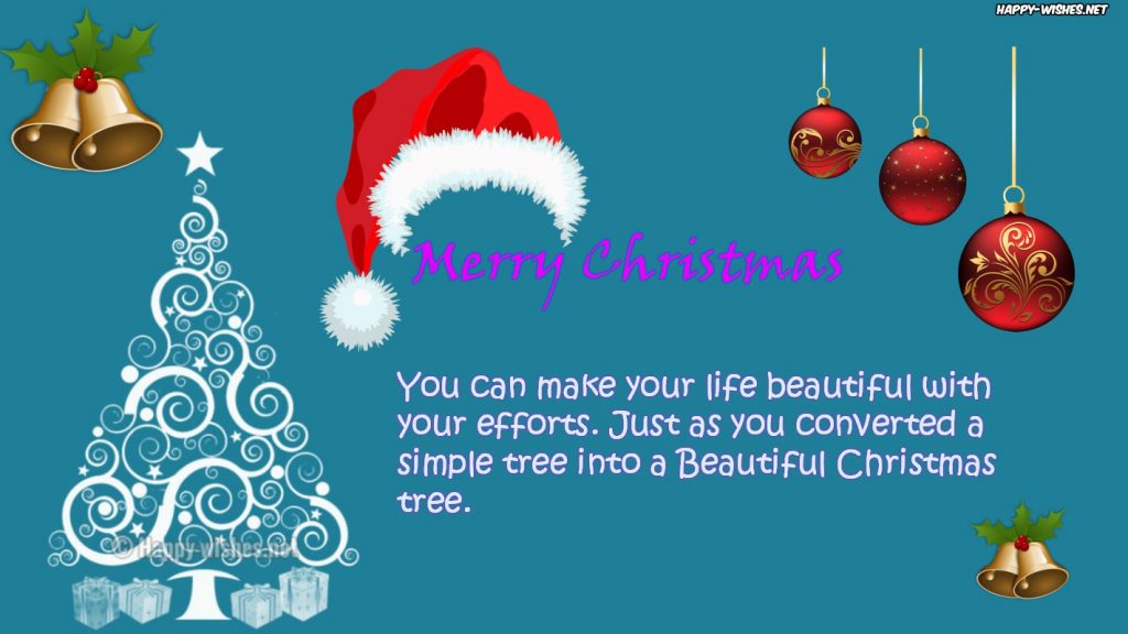 Best Christmas tree inspirational quotes
