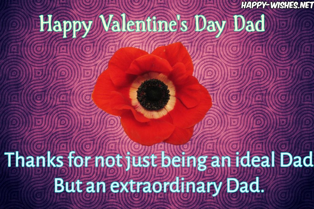 Best Happy Valentine's Day Wishes for the Dad