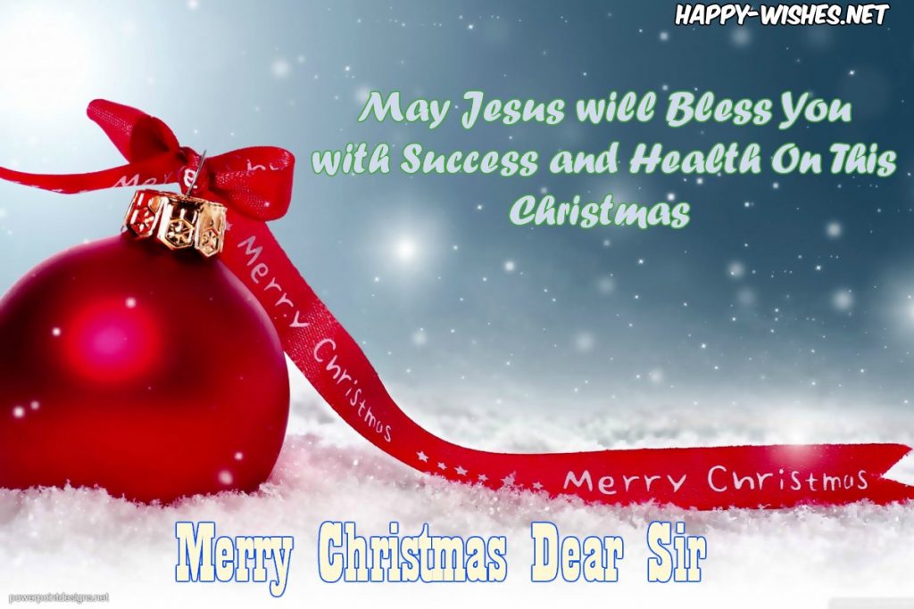 Best Merry Christmas Wishes For The Senior Boss