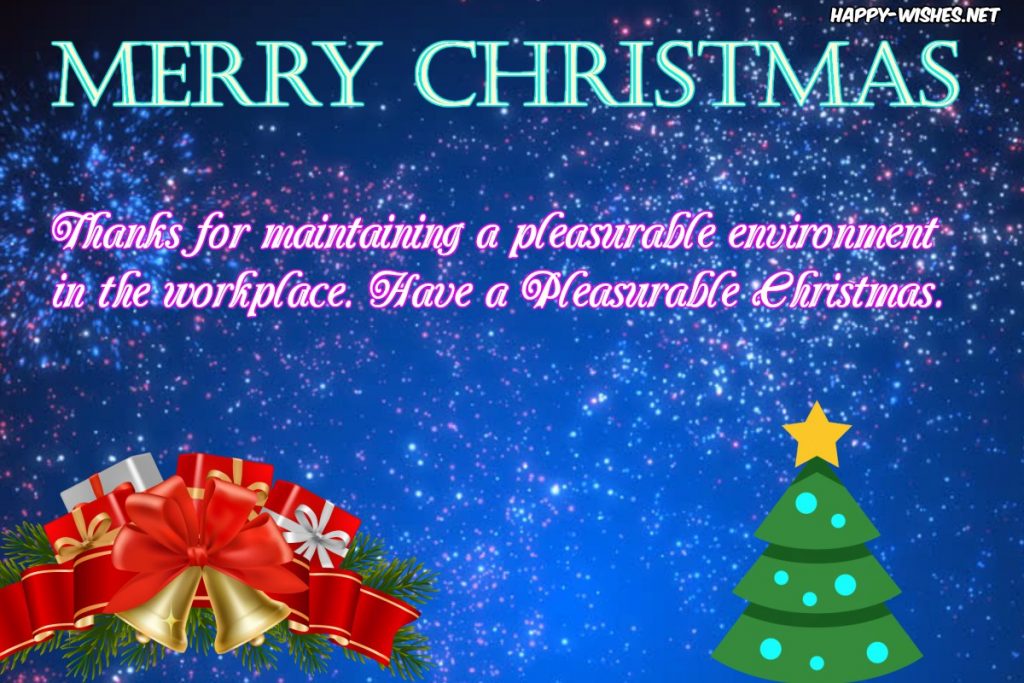 Christmas Wishes For Workplace