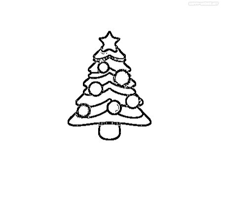 Best coloring pages for the Christmas Tree For Decoration