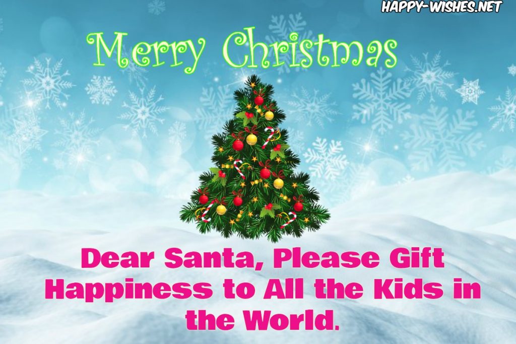 Christmas Wishes For Kids Messages For Children