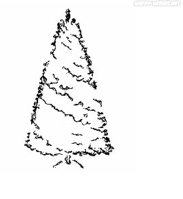 Coloring Pages of the Merry Christmas Tree