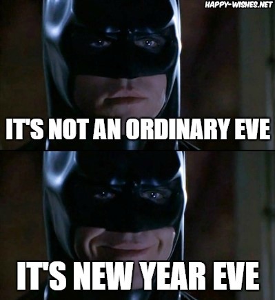 Happy New Year Batman meme