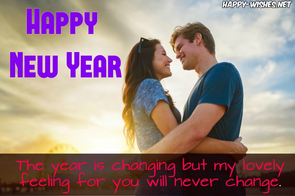 New Year Wishes for wife