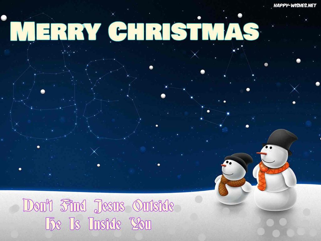 Religious Merry Christmas wishes