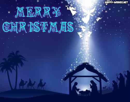 Religious wishes on Merry Christmas