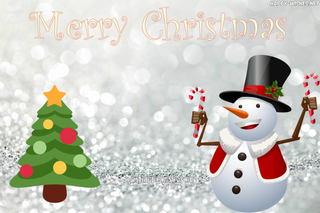 White Background wallpaper for christmas with snowman images