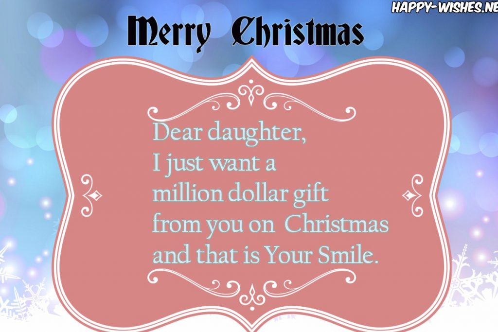 Christmas Quotes To My Daughter