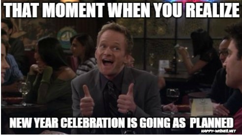 new year celebration memes