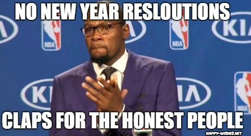 no new year resolution meme