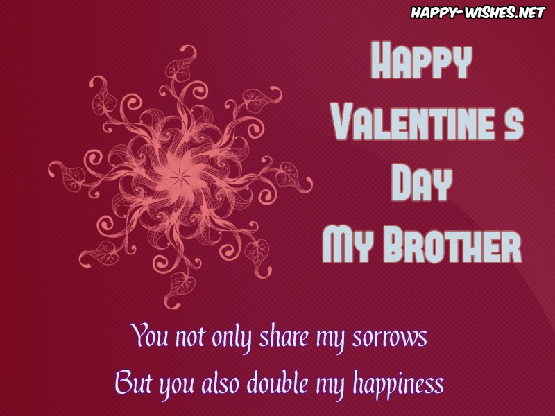 Best Happy Valentine's Day Wishes Brother - Copy