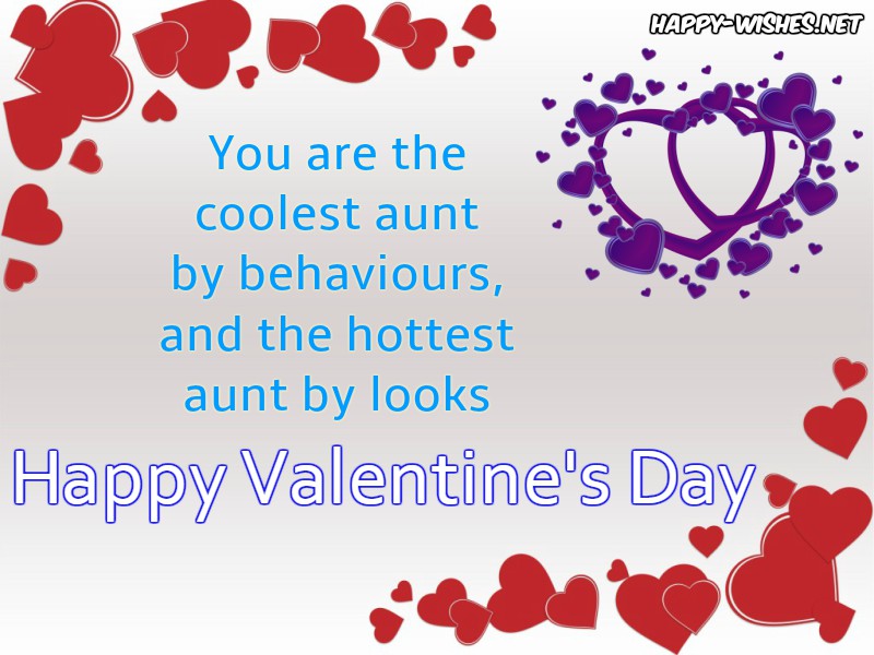 Best Happy Valentine's day wishes For Aunt