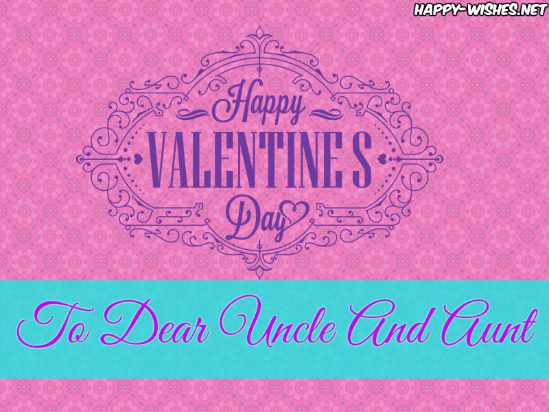 Best Happy Valentine's day wishes for Uncle and Aunt