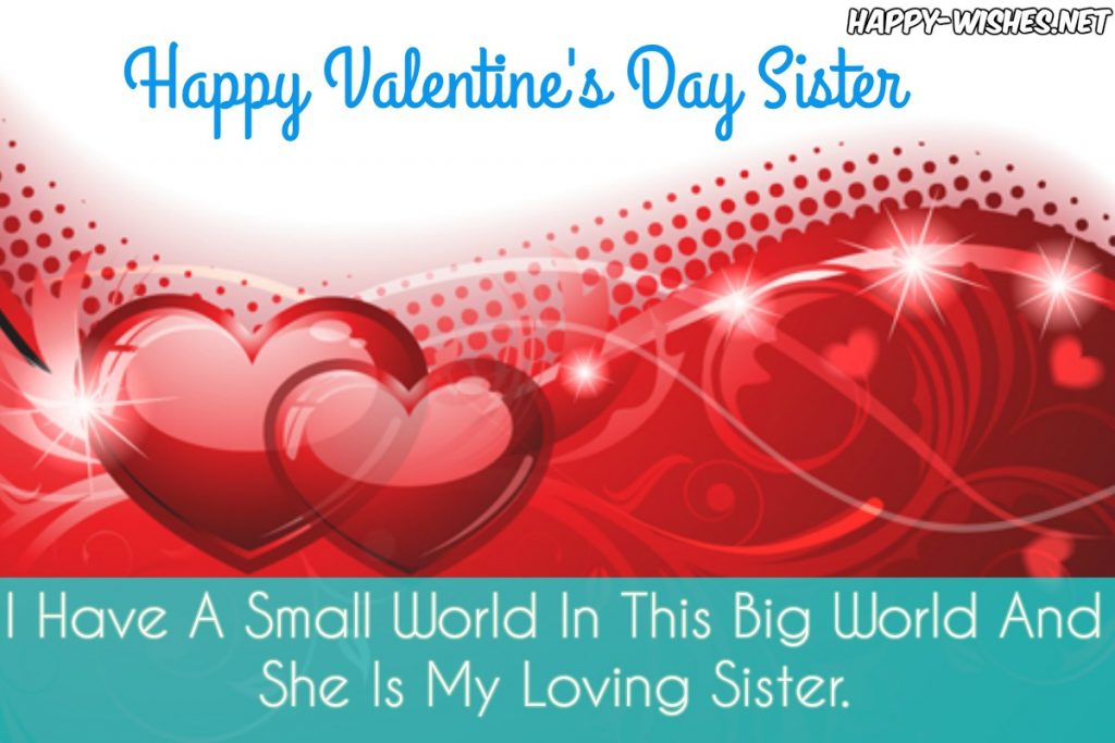 Best Valentine's messages for sister