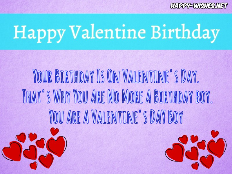 Happy Birthday On Valentine's Day Images