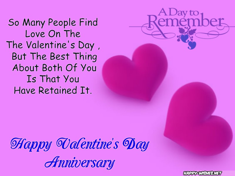 Happy Valentine's Day Anniversary Messages