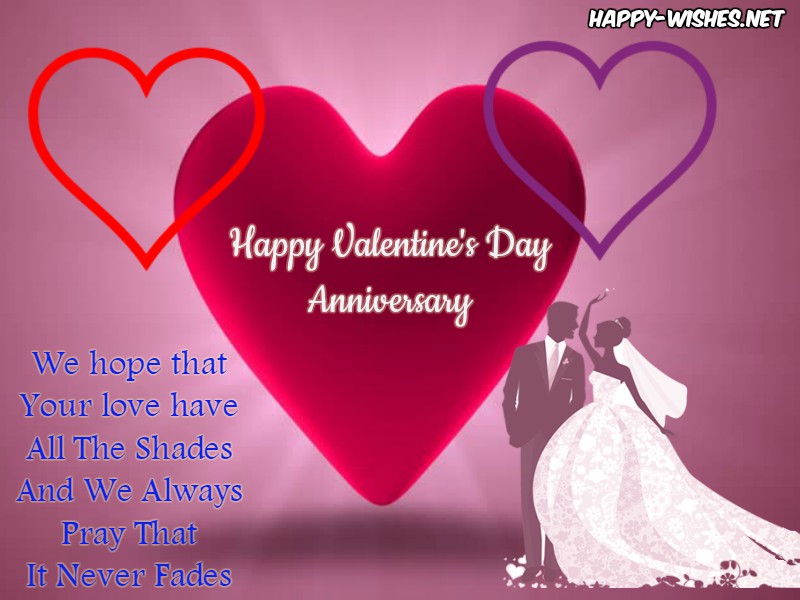 Happy Valentine's Day Anniversary Wishes