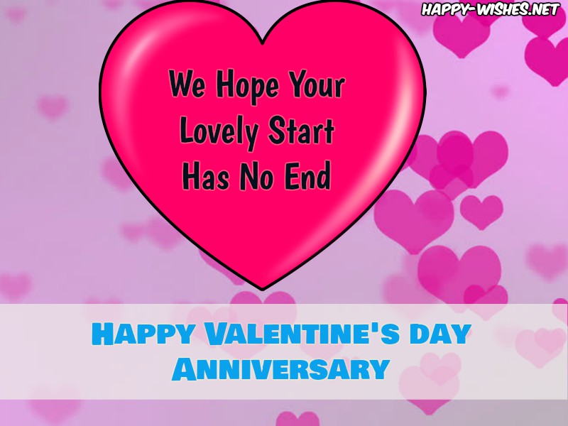 Happy Valentine's Day Anniversary Wishes Messages