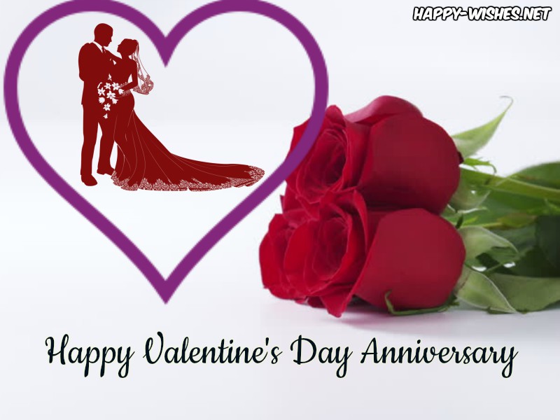 Wedding Anniversary On Valentine S Day Wishes Messages