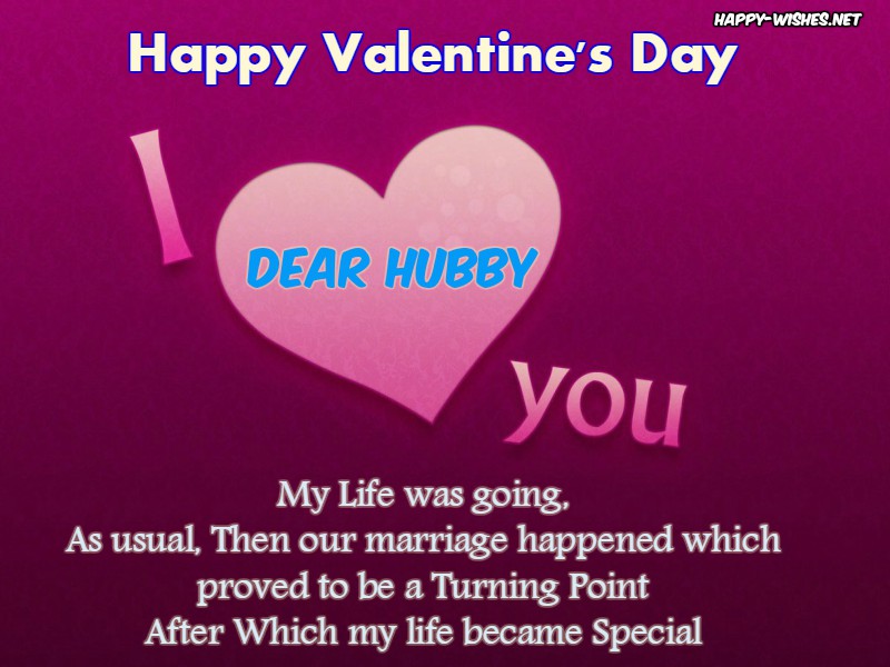 Happy Valentine's Day Messages For Husband
