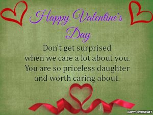 Happy Valentine's Day Wishes For Daughter
