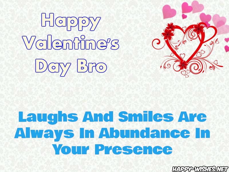 Happy Valentine's Day Wishes For Bro - Copy