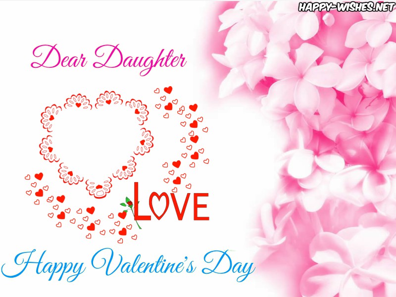 Happy Valentine's day Pictures for daughter